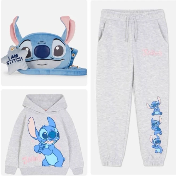 New girls Disney sz 6-7 Lilo Stitch Sweats Set sweatsuit