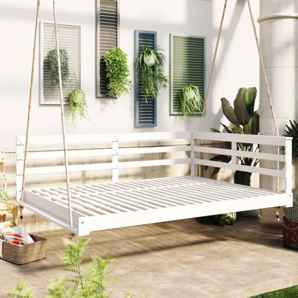 Harriet Bee TOPMAX Full Size Patio Hanging Bed