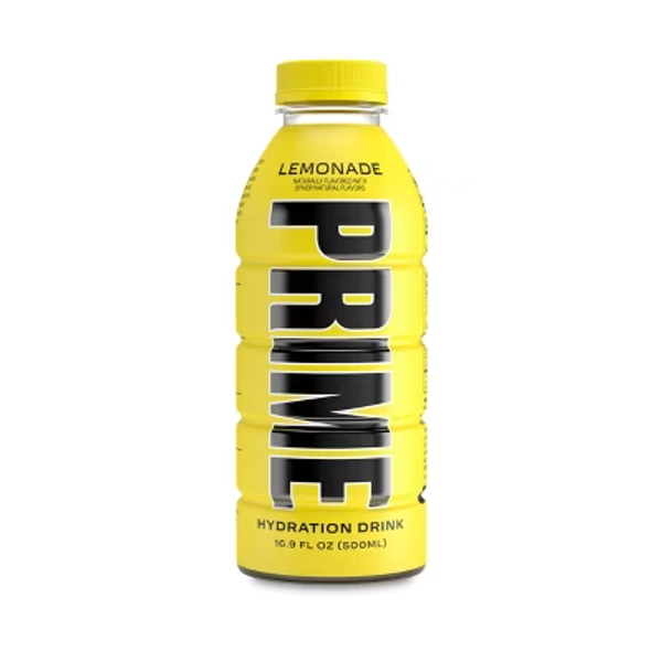 Prime Hydration Lemonade Sports Drink - 16.9 fl oz Bottle