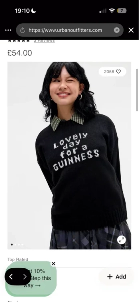 UO Guinness Jumper