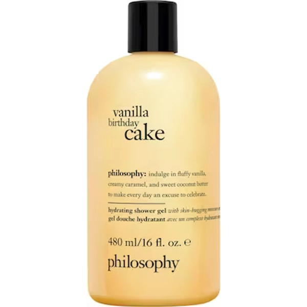 Philosophy vanilal birthday cake shampoo, shower gel & bubble bath for women, cleanses, conditions, softens skin & hair | Shoppers Drug Mart