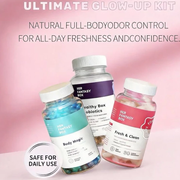 Her Fantasy Detox Kit – Healthy , Fresh Body, Glowing Skin & Energy – Be Irresistible – Super Value – Buy & Save,