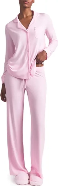 Soft Lounge Rib Sleep Set
