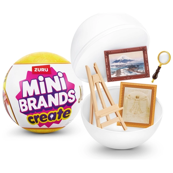 Mini Brands Create by ZURU Masterpieces Capsule Assortment