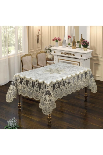 French Guipure Tablecloth – Luxury Dining Table Cover – Multiple Sizes Rectangular Tablecloth – Elegant Home Decor