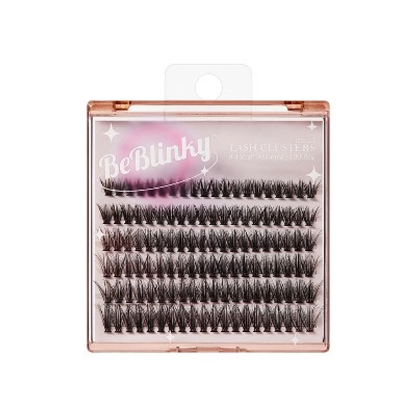 BeBlinky False Eyelash Clusters 08 - Narrow Band - Voluminous 9-16 mm- 120ct