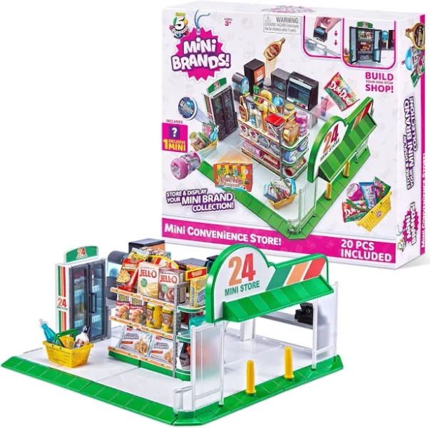 5 Surprise Mini Brands Mini Convenience Store