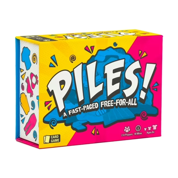 Piles Family Family Card Game for Ages 8+, from Asmodee