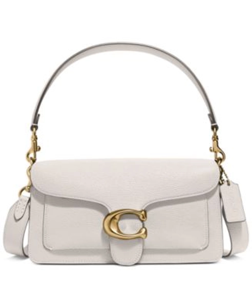 Tabby Medium Polished Pebble Leather Shoulder Bag 26