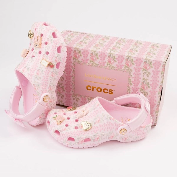 LoveShackFancy x Crocs Classic Clog - Pink Milk