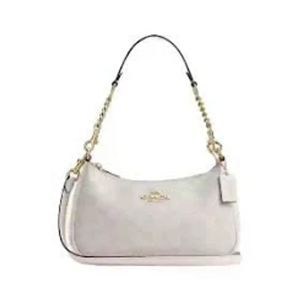 Coach Women's Teri Shoulder Bag in Signature Canvas