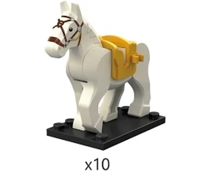 Horses for Building Block Minifigures