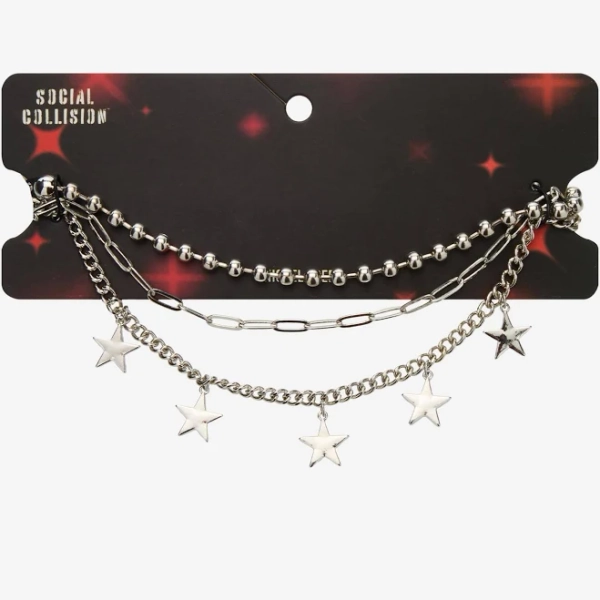 Star Charm Ball Choker
