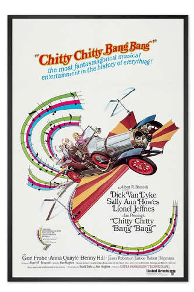 Chitty Chitty Bang Bang framed poster