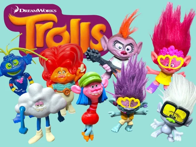Trolls Movie McDonald's Happy Meal Toys 2020 Trolls World Tour - You Pick