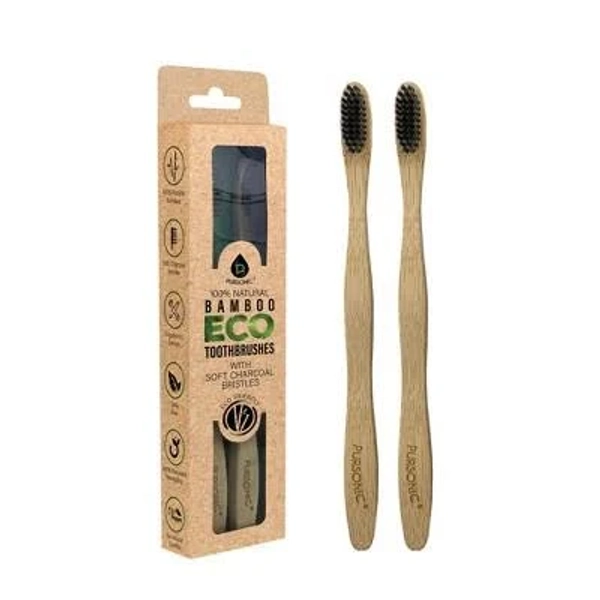 Pursonic 100% Natural Bamboo Toothbrush