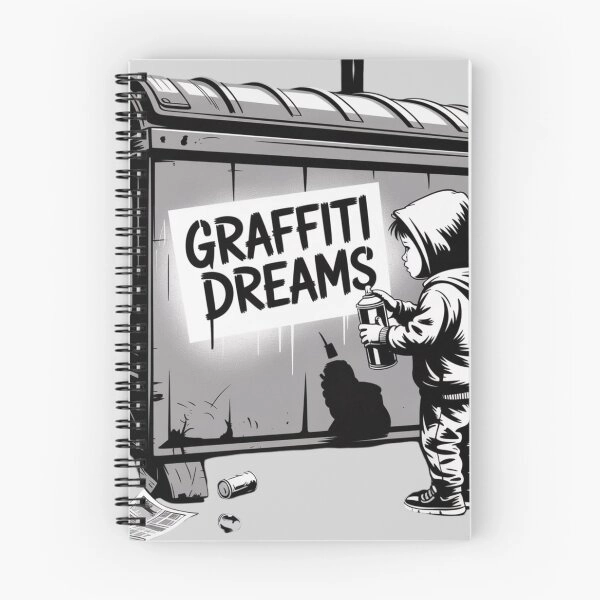 Banksy Graffiti Dreams Journal