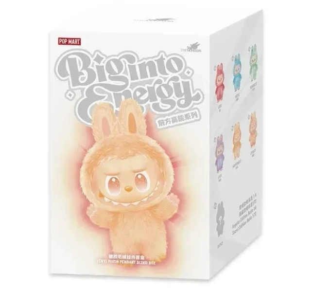 POP MART Labubu V3.0 Plush Doll New Monster Big into Energy Series Mystery Blind Spot Surprise Box