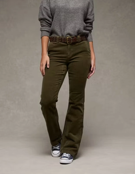 AE Stretch Corduroy Mid-Rise Classic Bootcut Pant