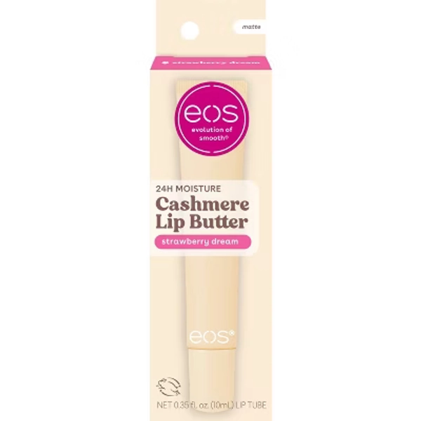 eos Cashmere Lip Butter - Strawberry Dream - 0.35oz