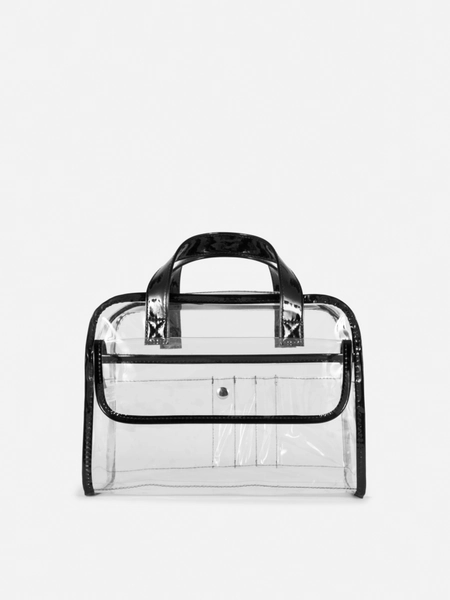 XL Clear Makeup Vanity Case Bag