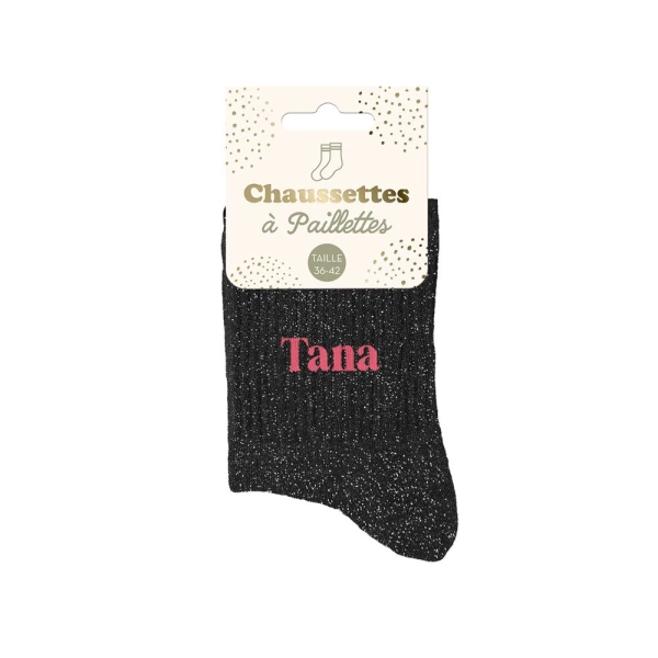 Chaussettes Paillettes Tana