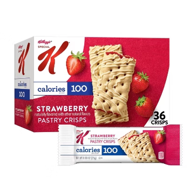 Kellogg's Special K Pastry Crisps Strawberry - 15.84oz/36ct