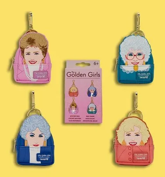 Loungefly Golden Girls Mystery Mini Backpack Keychain Charm