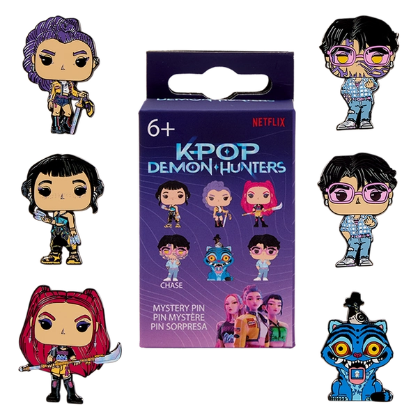 Funko Pop! By Loungefly KPop Demon Hunters Mystery Box Pin