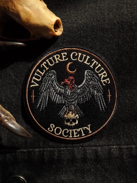 Vulture Culture Society Iron-On Patch
