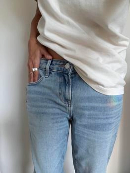 Pacsun Women's Jade Low Rise Bootcut Jeans Light Blue Wash - Tall