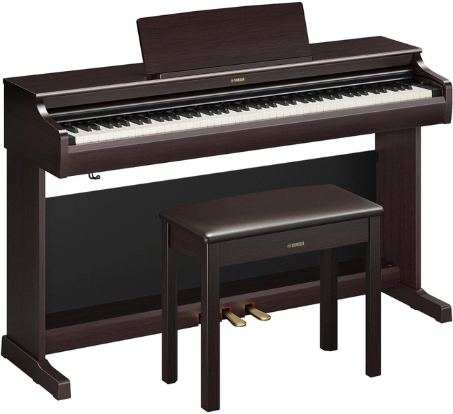 Yamaha Arius YDP-166 88-key Upright Digital Piano with Bench - Rosewood