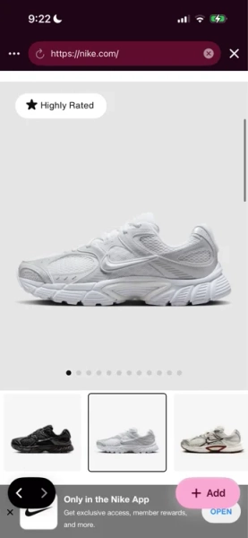 Nike V5 RNR Women's Shoes with Reflective Accents