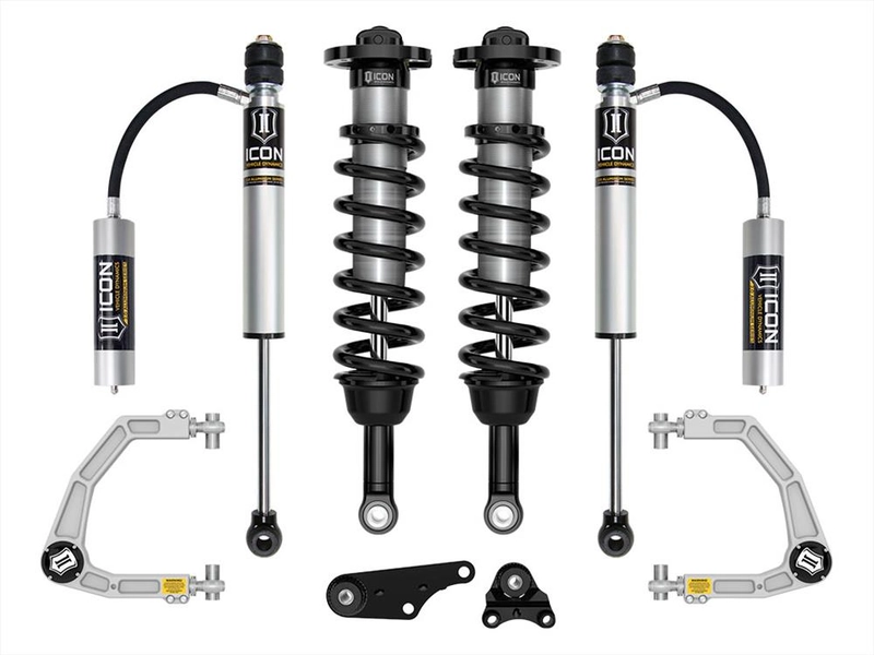 ICON 2024-2025 Toyota Tacoma 1.25-3" Lift, Stage 3 Suspension System, Billet - Icon Vehicle Dynamics