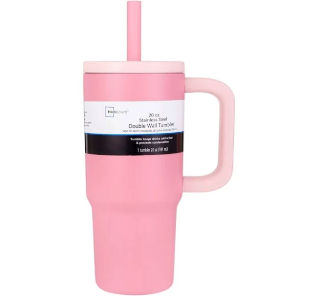 Mainstays 20 oz Double Wall Stainless Steel Tumbler
