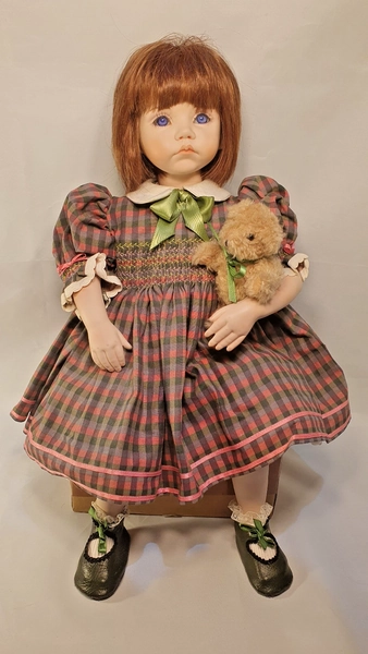 Porcelain  Doll "MOLLY" (518) 19"(48cm) by Dianna Effner, 1995