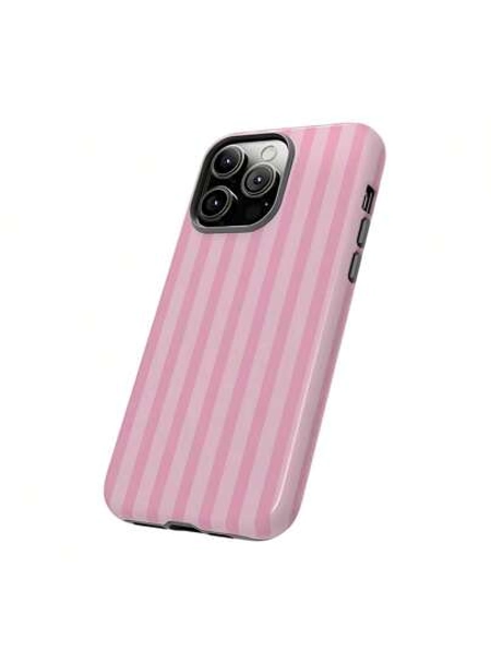 Pink Stripe Phone Case Iphone 13