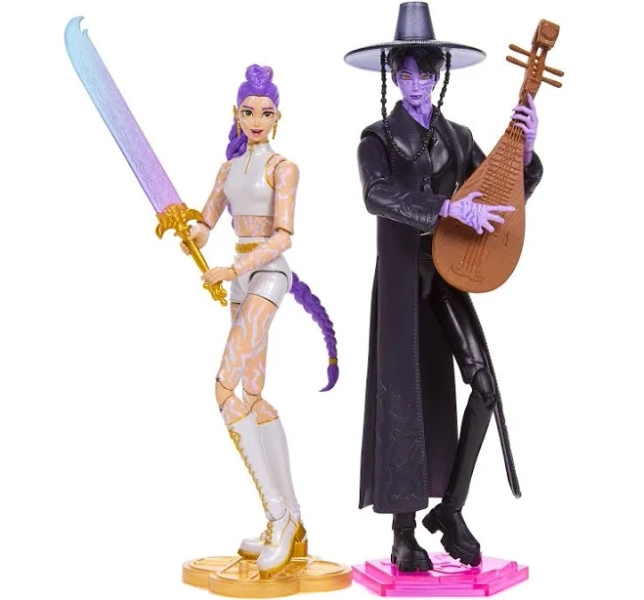 Kpop Demon Hunters Rumi and Jinu Action Figure 2-Pack
