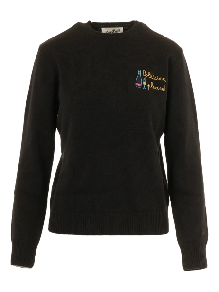 MC2 Saint Barth New Queen Sweater | Black | FARFETCH