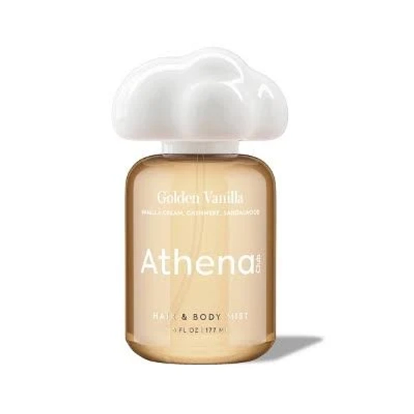 Athena Club Golden Vanilla Hair & Body Mist