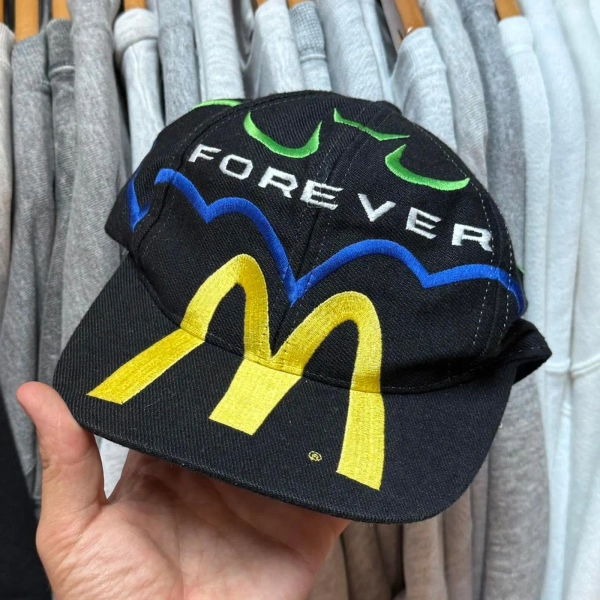 Vintage 90s Batman Forever McDonald’s NASCAR Snapback