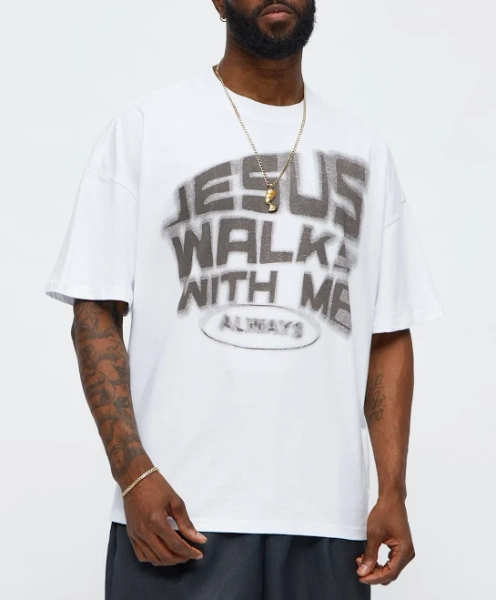 Men's fashion nova Oversized Short Sleeve Graphic T-Shirt