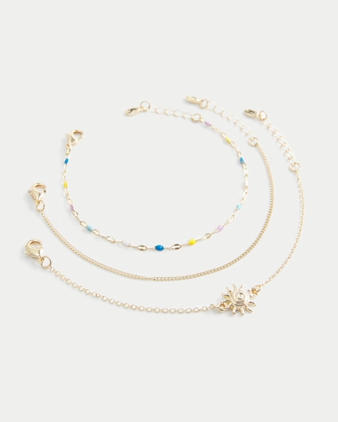 Sun Chain Bracelet 3-Pack