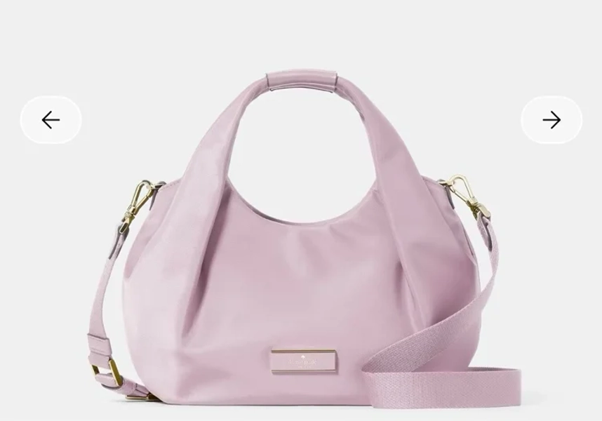 Cedar Stand Carter Nylon Small Pleated Crossbody