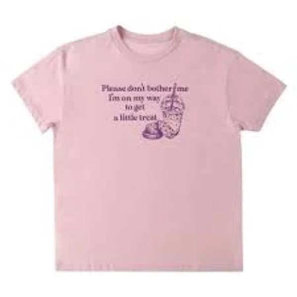 Five Below Little Treat Graphic Tee, XXL - Light Purple