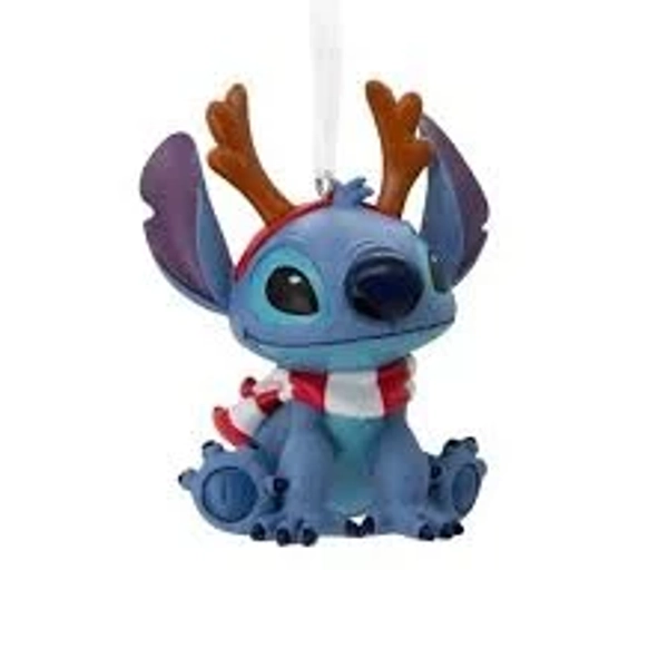 Hallmark Stitch with Antlers Ornament