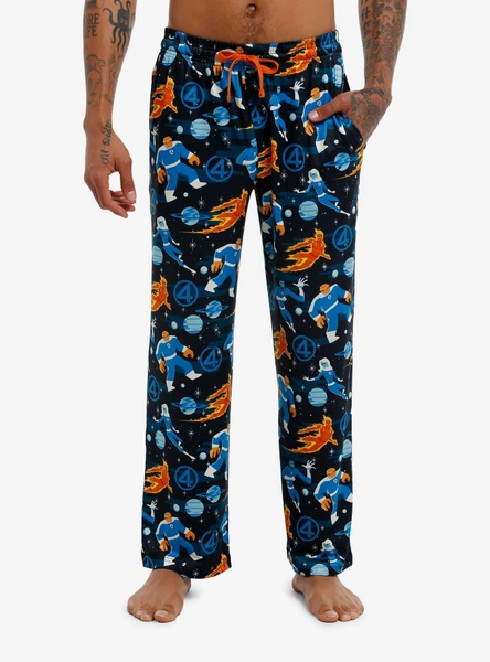 Marvel The Fantastic Four Allover Print Pajama Pants
