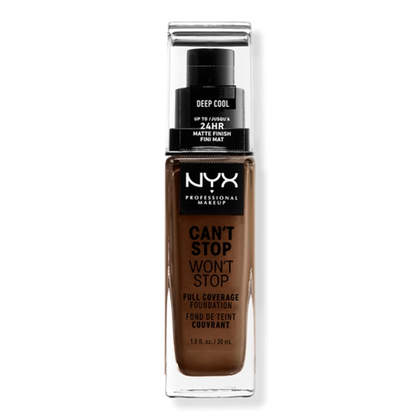 Can't Stop Won't Stop 24HR Full Coverage Matte Foundation - Deep Cool