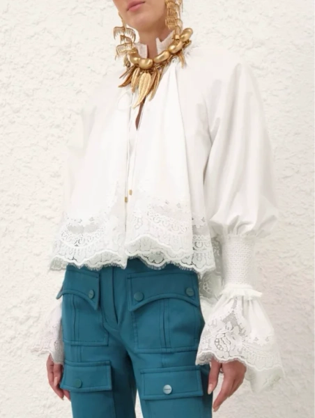 Alchemy Shirred Blouse