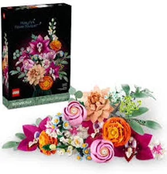LEGO Botanicals Pretty Pink Flower Bouquet